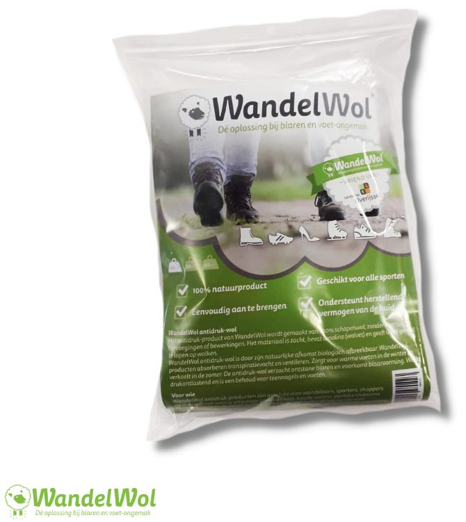 WandelWol antidruk wol 10 gram
